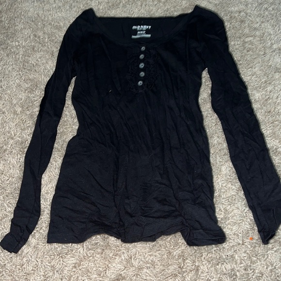 Old Navy Tops - Old navy black blouse
